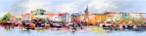Henry Brand + Panorama van de oude haven